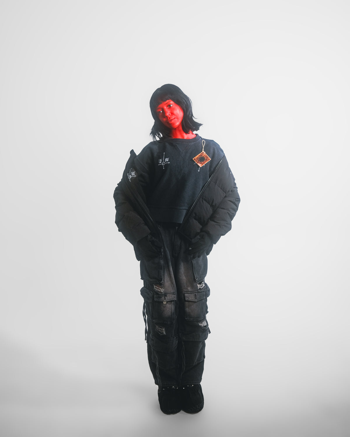BLACK PUFFER